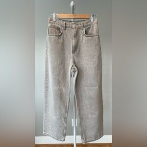 Topshop Women’s Light Beige/Tan Straight Jeans Size 28